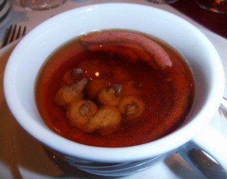 Erőleves Royal-módra - Consommé a la Royal